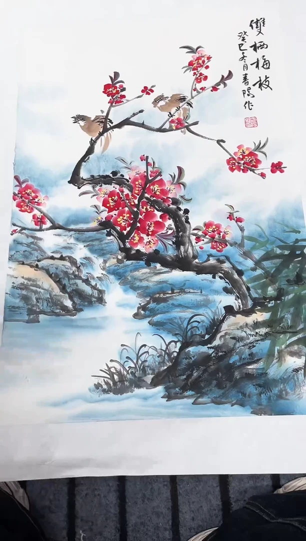 精品国画花鸟作品