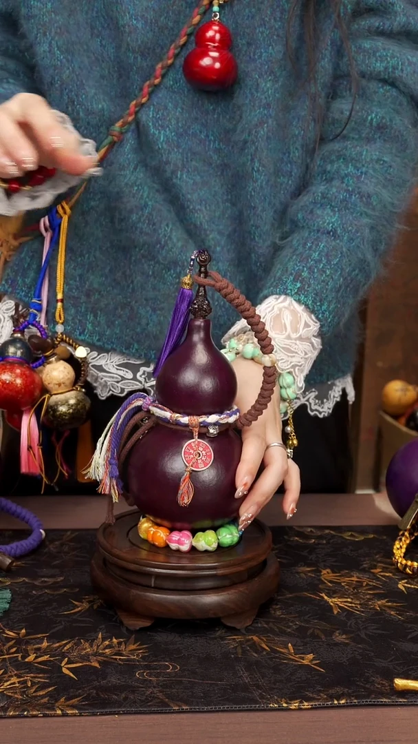 34 --精品大漆酒葫芦-----118