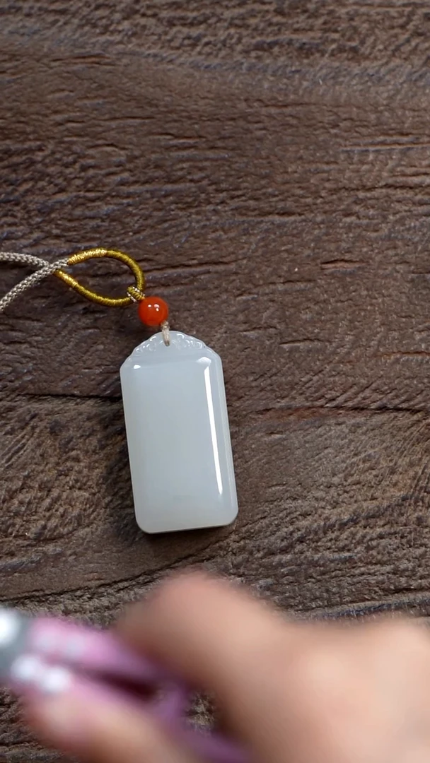 未镶嵌和田玉挂件LUCS-74