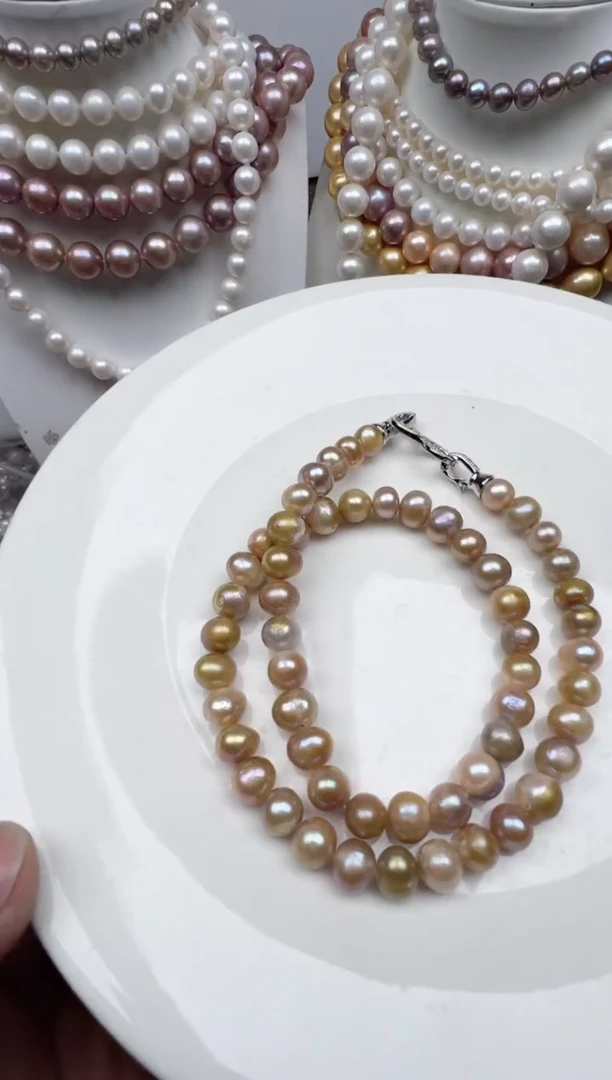 【闪购商品】淡水珍珠颈饰未镶嵌1