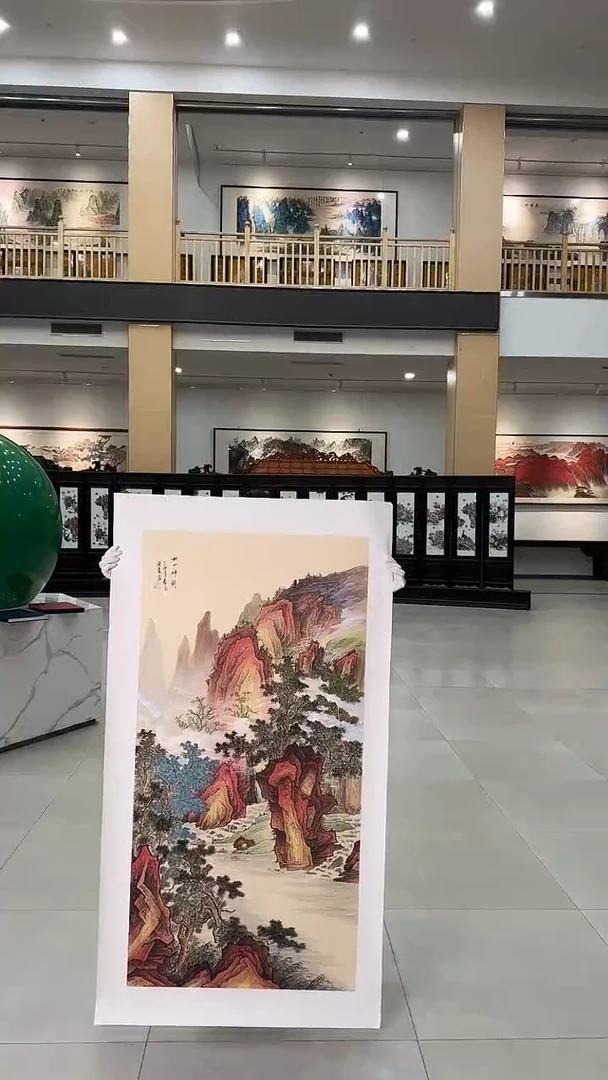 国画28国立书画艺术馆张继春老师作品