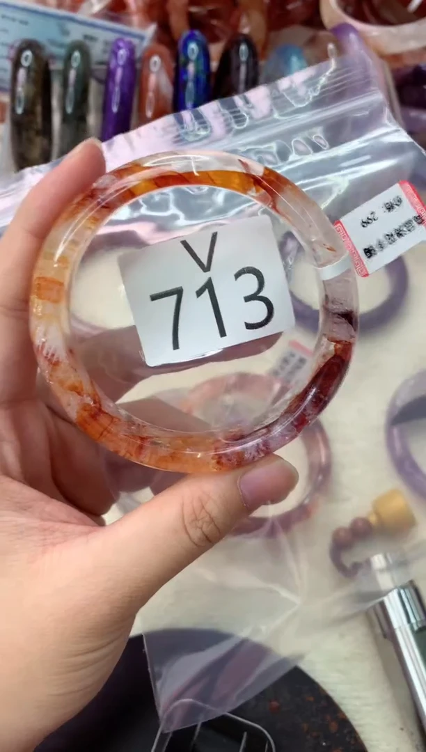 未镶嵌手镯水晶61-V713