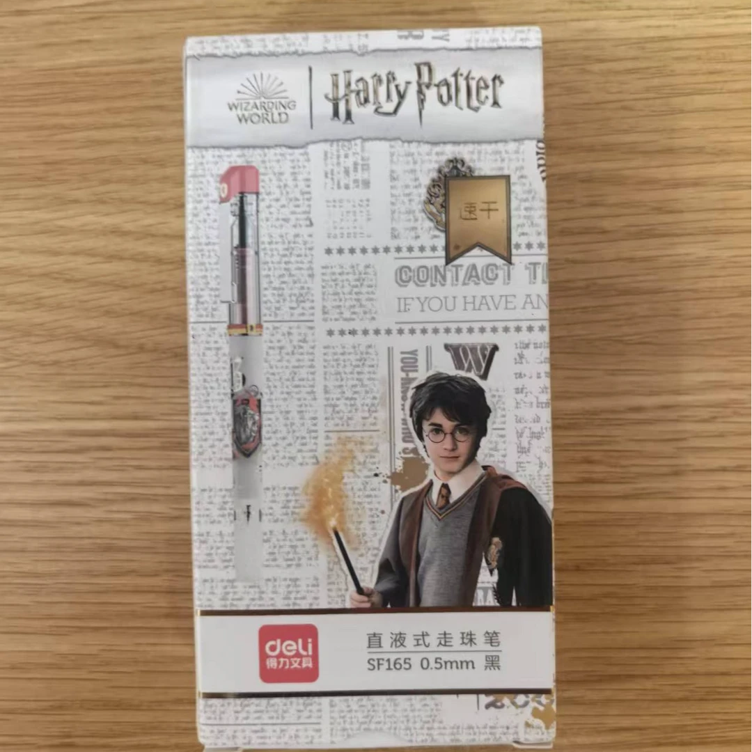 SF165拔帽中性笔0.5mm黑色全针管（12支/盒）