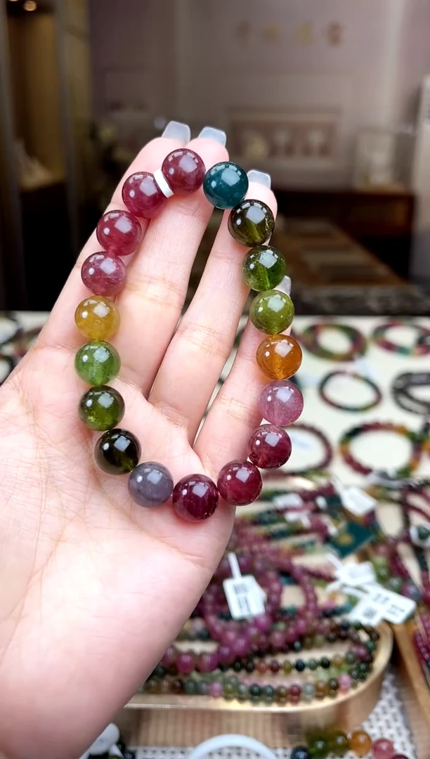 【闪购商品】碧玺/未镶嵌11mm+碧玺单圈多样性发货