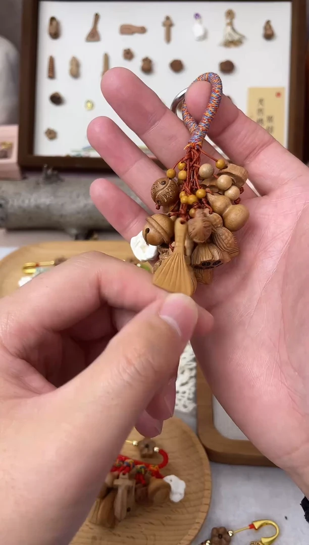 桃木挂件20款一物一拍短款