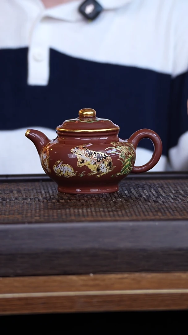 茶壶紫砂宜兴手工原矿紫砂壶001