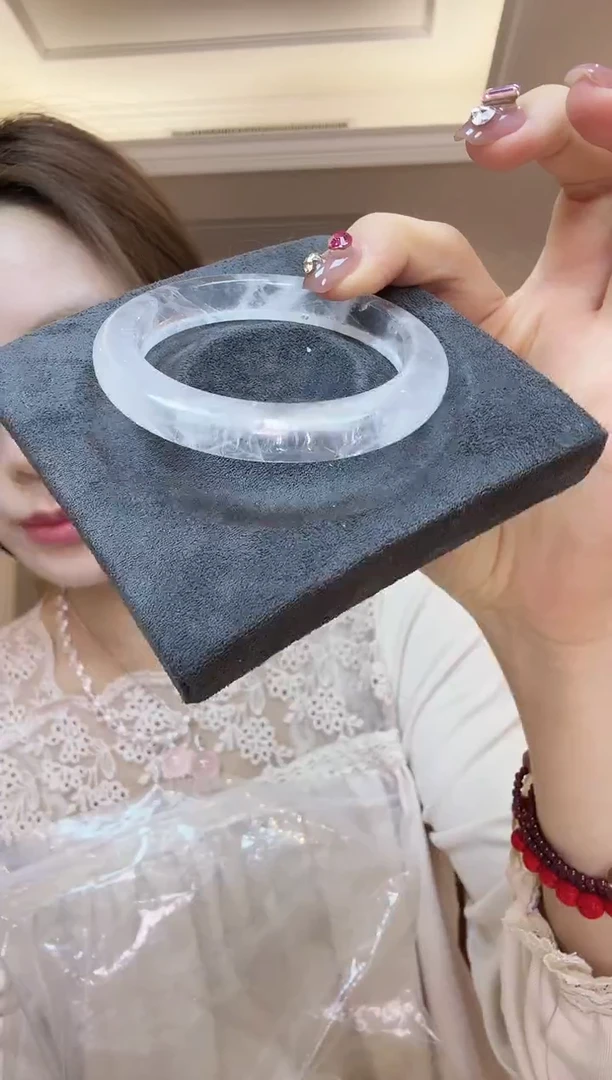 合金无小*娇33号白幽灵手镯  52.6手围