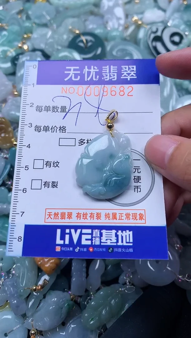 颈饰未镶嵌翡翠9682