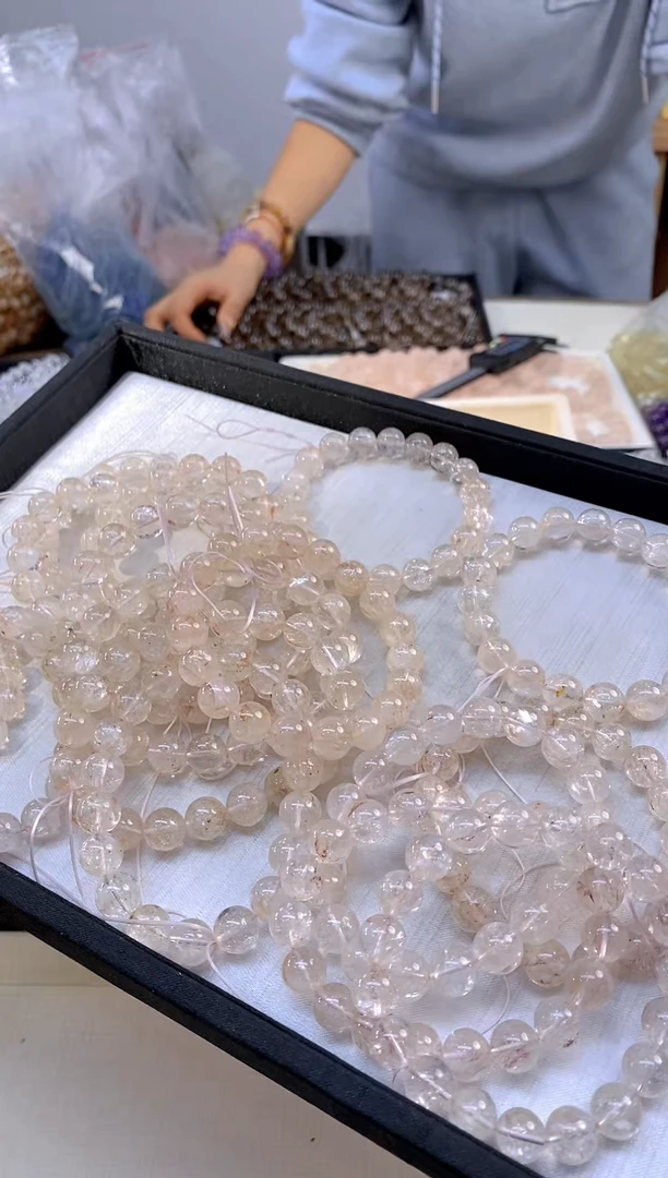 【闪购商品】水晶手串未镶嵌032/多样性发其一/卡10