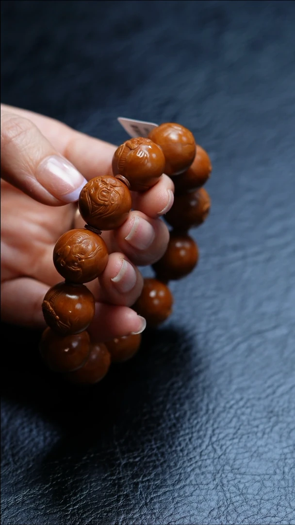 橄榄核吊坠苏工橄榄核