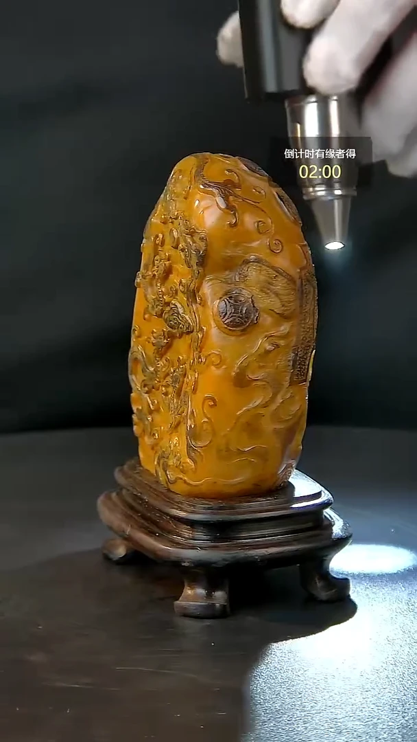 寿山石印石一物一拍