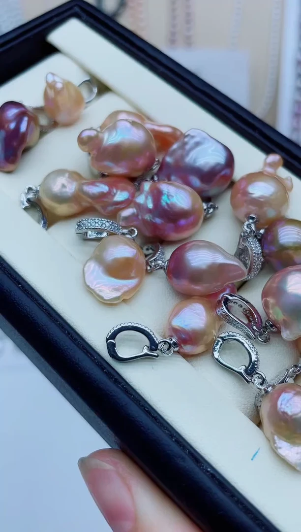 淡水珍珠未镶嵌吊坠(不含链)吊坠多样性发其一