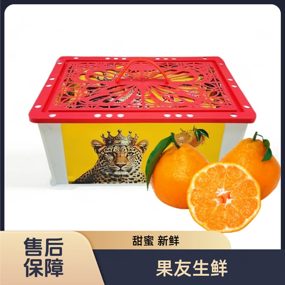 【西川豹春见耙耙柑】新鲜整筐带筐5.8斤左右太原晋中吕梁忻州拍