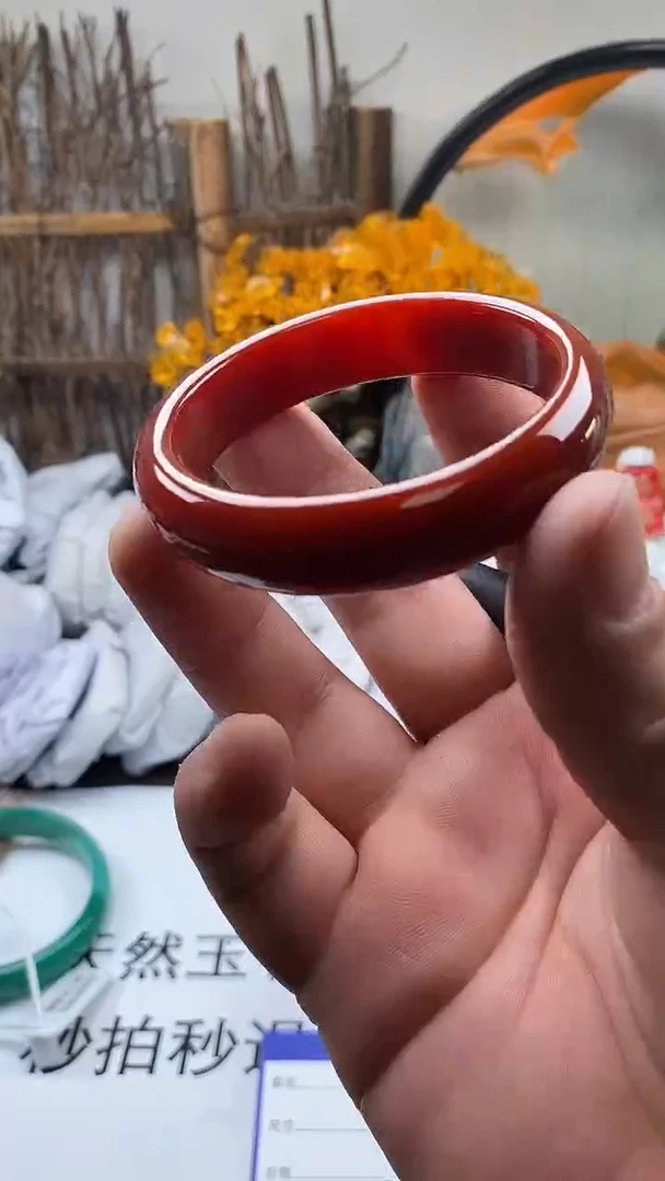 手镯玛瑙/玉髓未镶嵌71-54/5(多样性发货看清圈口下单）