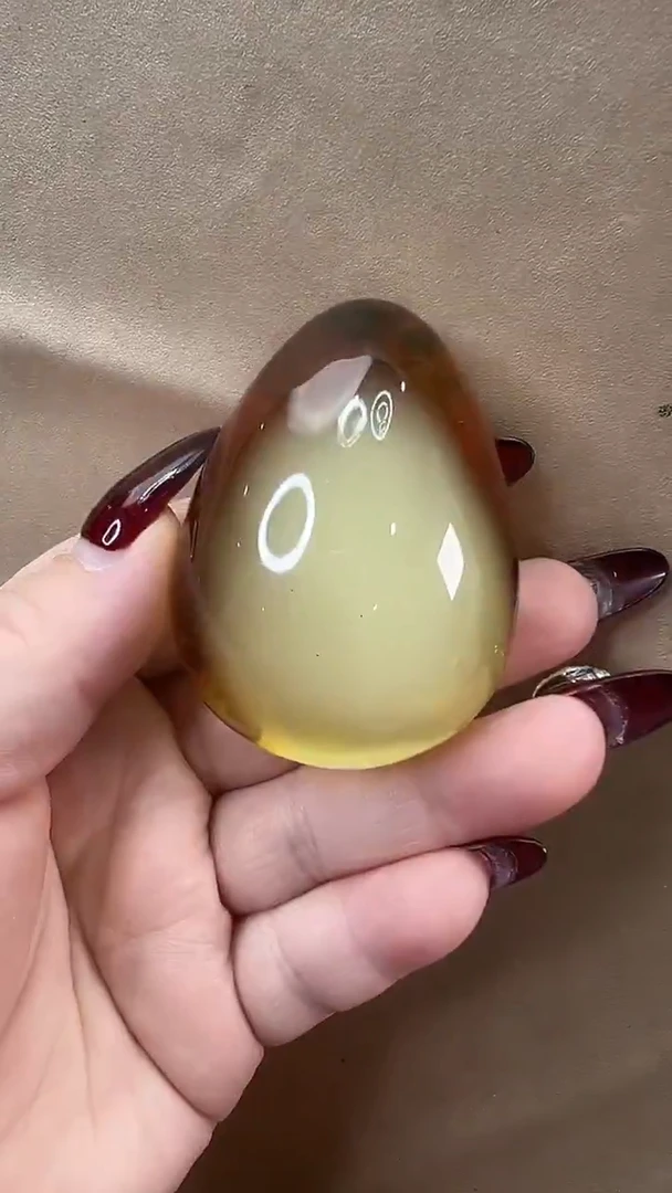 琥珀颈饰未镶嵌吊坠