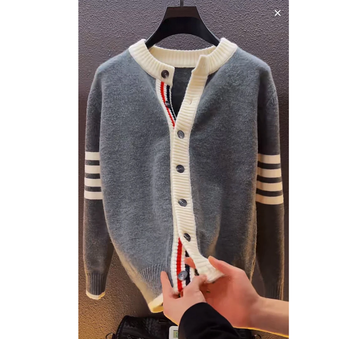 欧洲站2025新款潮流休闲时尚毛衣男女同款NZM155