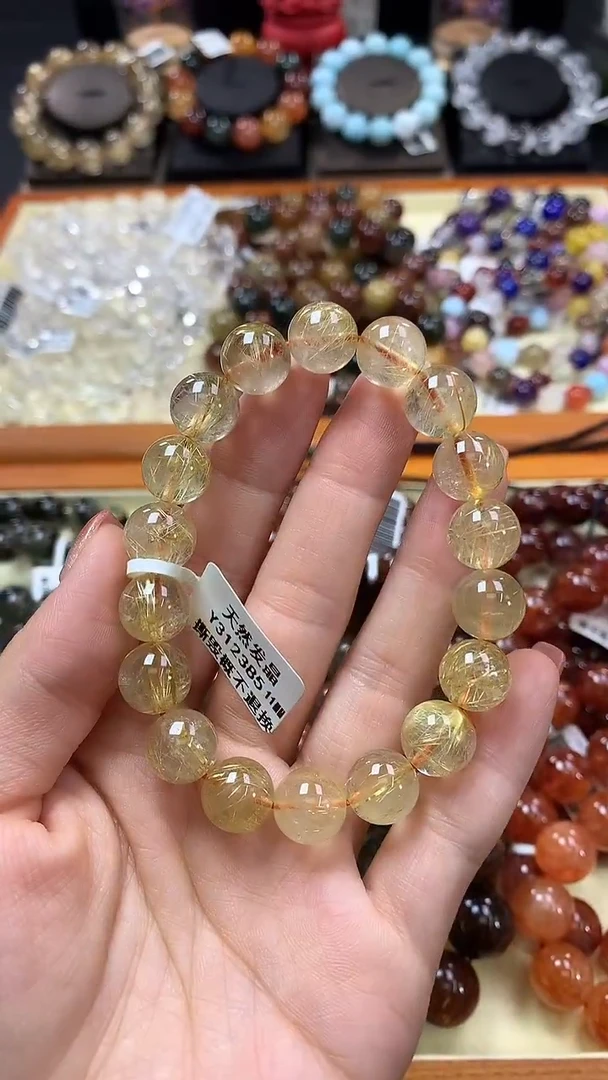 未镶嵌手链水晶11*