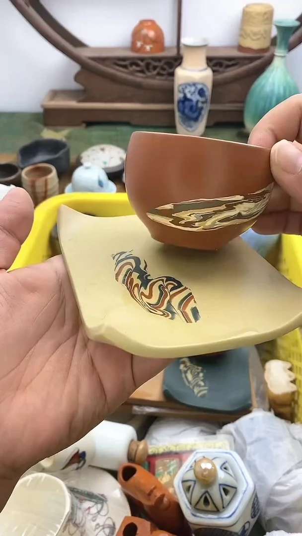 瓷片回流瓷器 默认微瑕 满28包邮