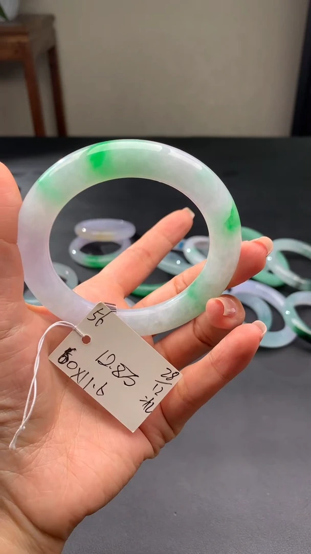 未镶嵌手镯翡翠翡翠手镯#56 圈口60