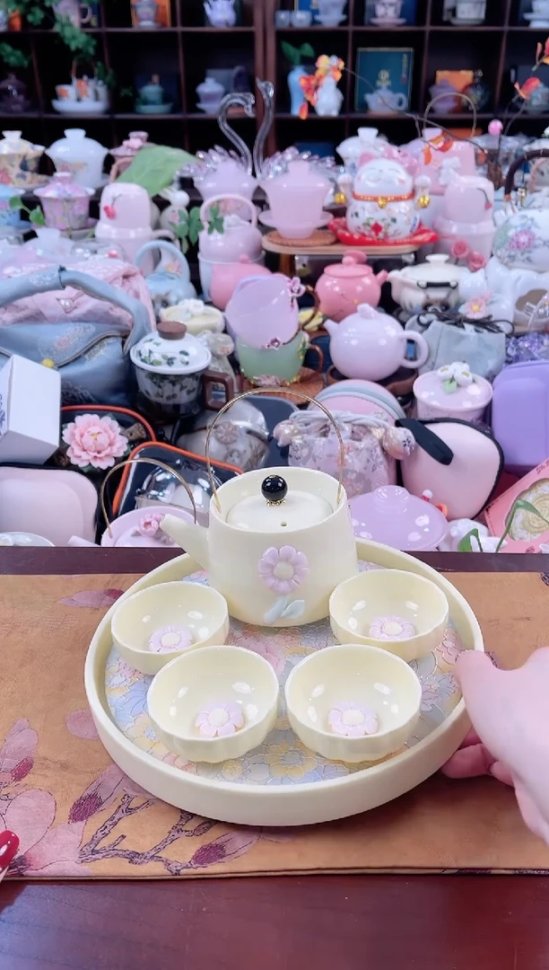 【闪购商品】瓷片茶具：库存仅剩1件