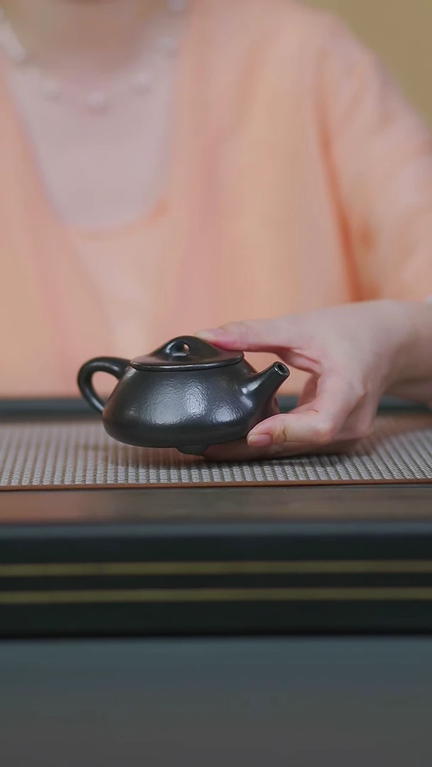 茶壶紫砂半手朱泥唔灰景舟180cc