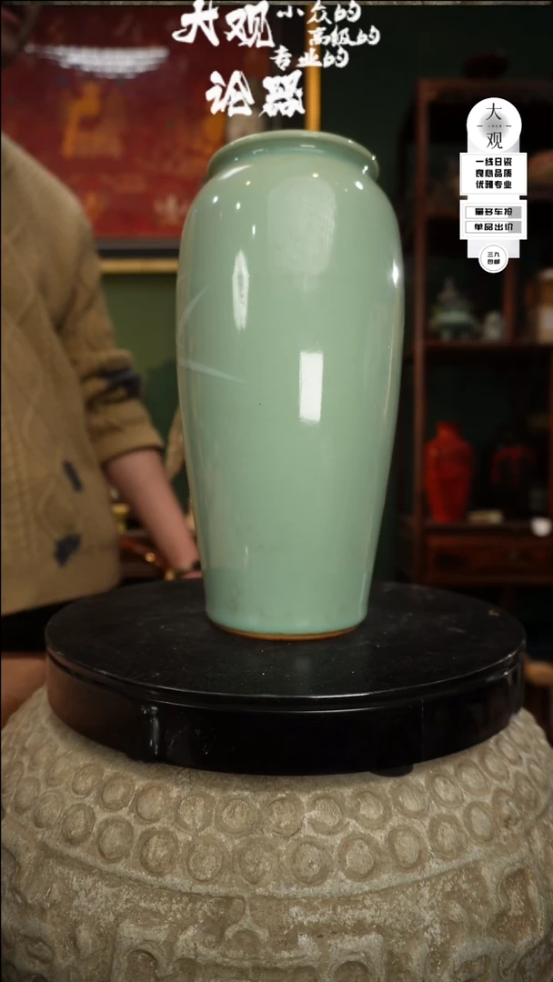 【闪购商品】瓷片大观论器花瓶