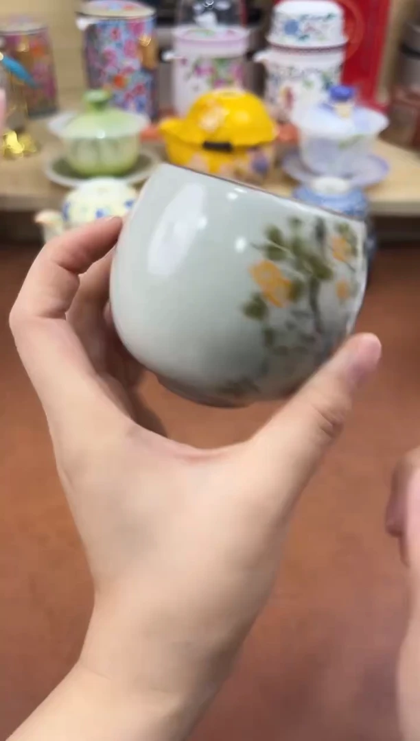 陶陶瓷茶具摆件旅行套组