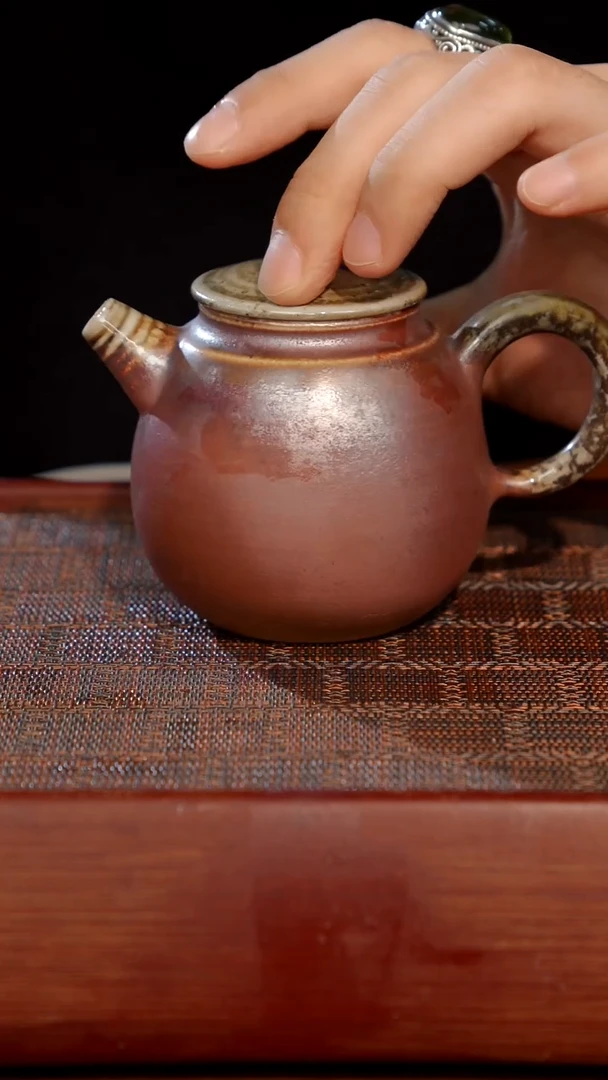 陶瓷奢瓷/瑞寅柴烧茶器（壶）198 微瑕