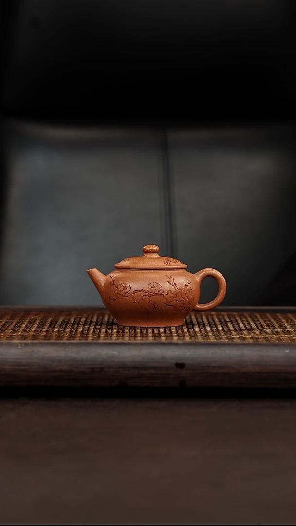 茶壶紫砂宜兴心悦紫砂  青降坡