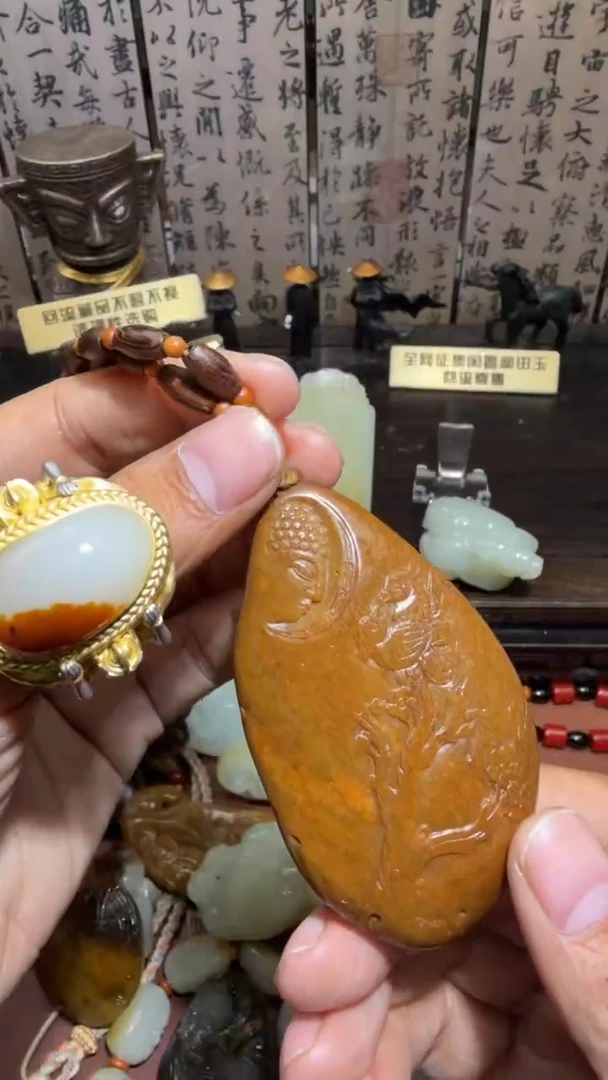 未镶嵌和田玉挂件1