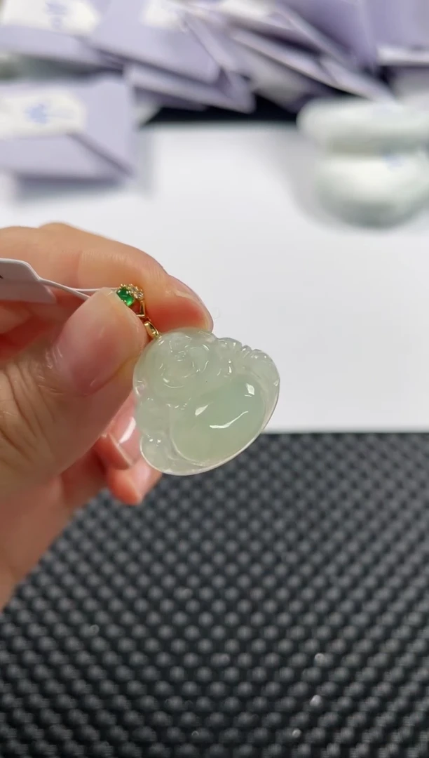颈饰未镶嵌翡翠 4669 佛公