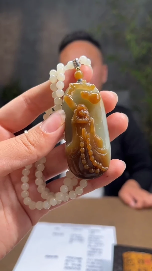 和田玉未镶嵌颈饰多样性发货1128
