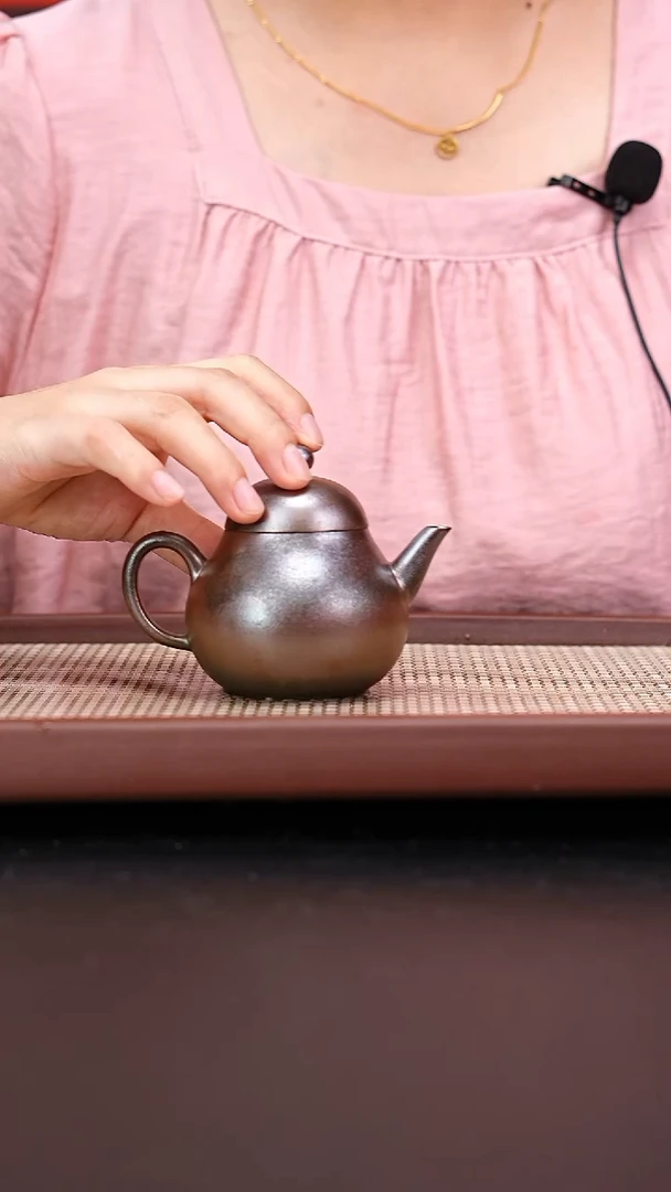 茶壶紫砂小煤窑朱泥柴烧高梨