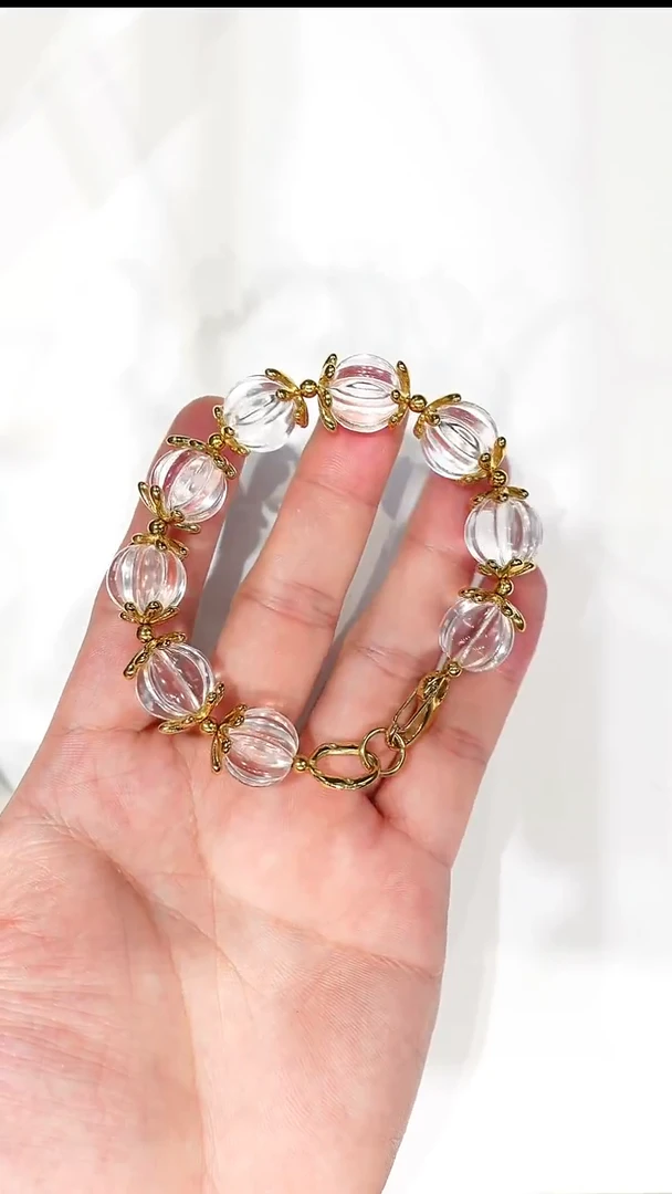 未镶嵌手链水晶白水晶手链