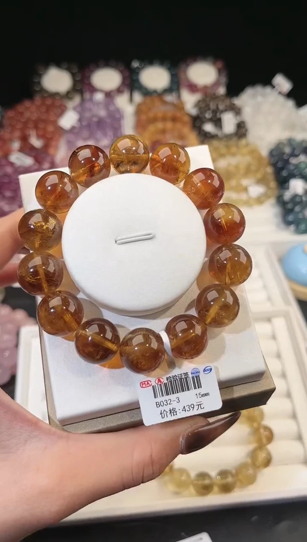 【闪购商品】水晶手链未镶嵌多样性发一黄阿赛