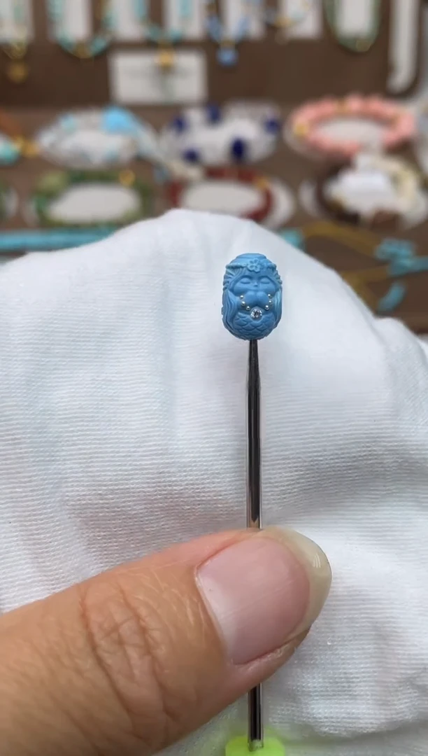 未镶嵌绿松石珠宝奇石21