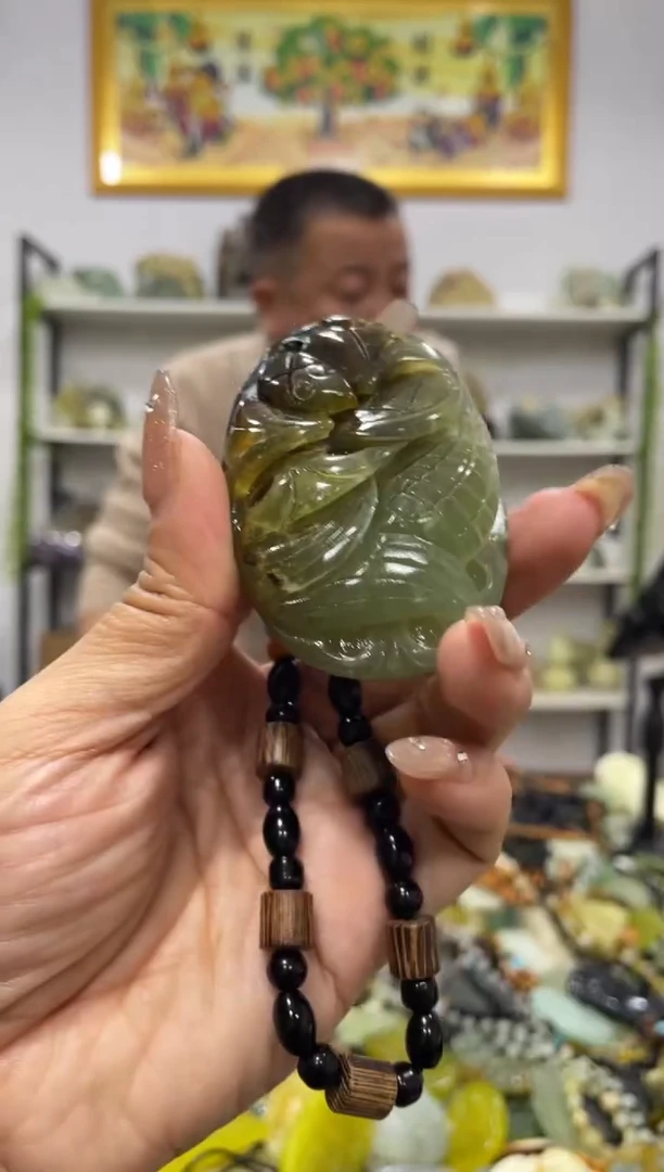 【闪购商品】岫玉手把件未镶嵌