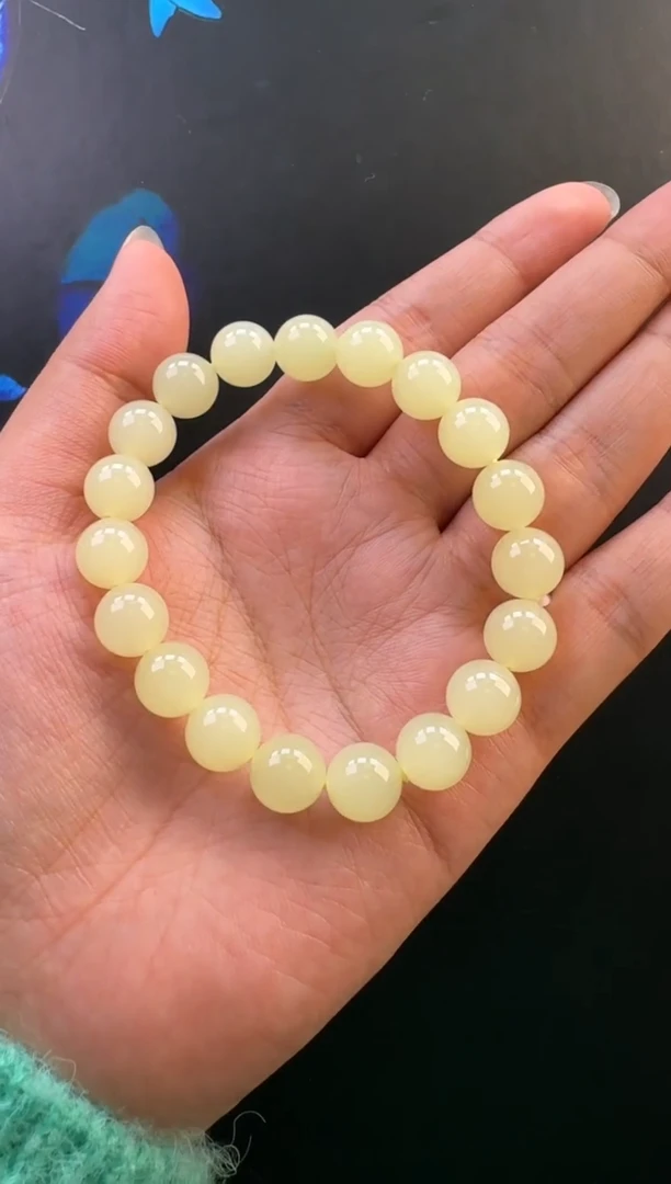 未镶嵌手串和田玉手串