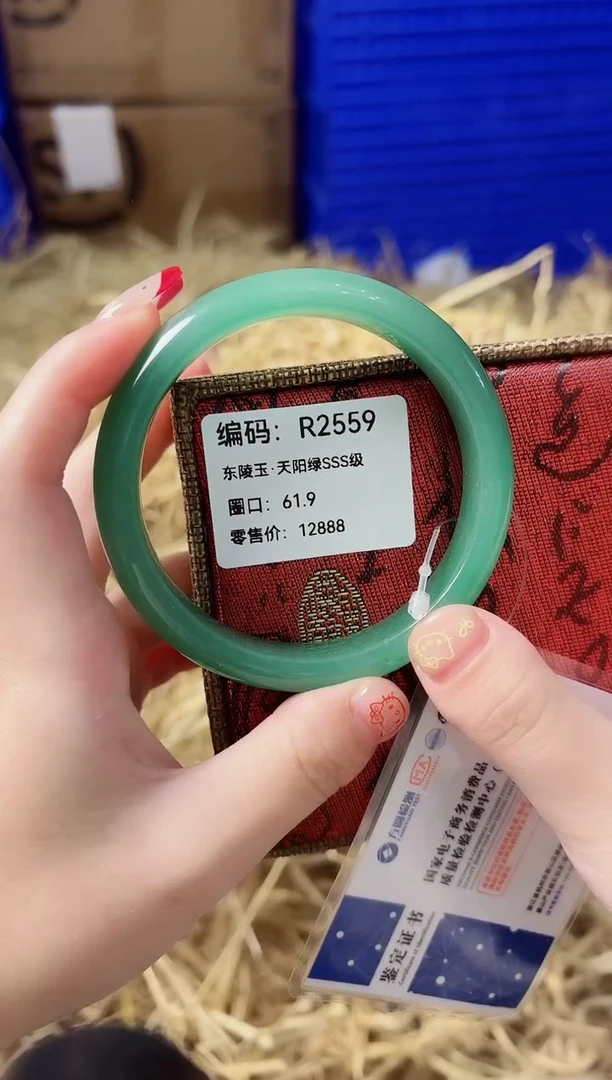 未镶嵌手镯石英质玉R-2559