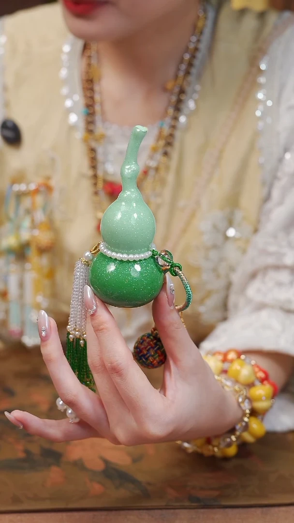 385 漆艺工艺小葫芦128
