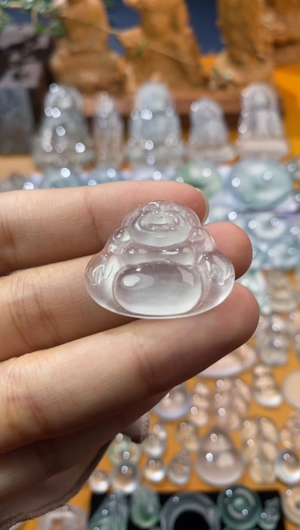 【闪购商品】定制翡翠未镶嵌佛公