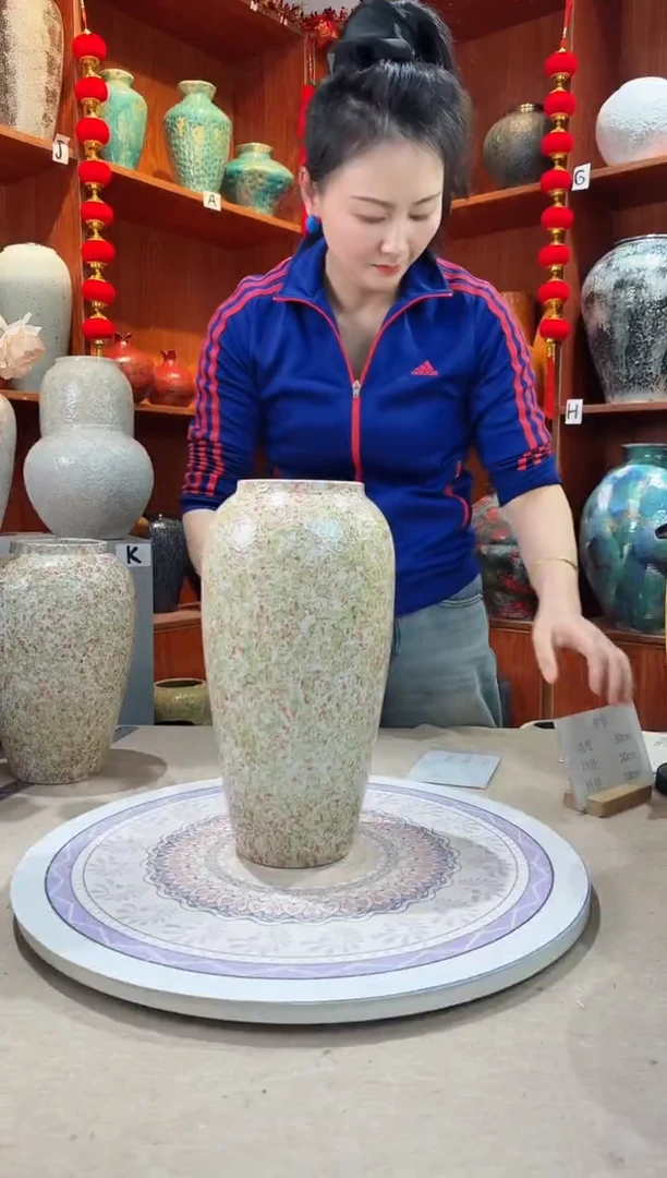 【闪购商品】瓶陶瓷花瓶 无花 绿野仙踪大号