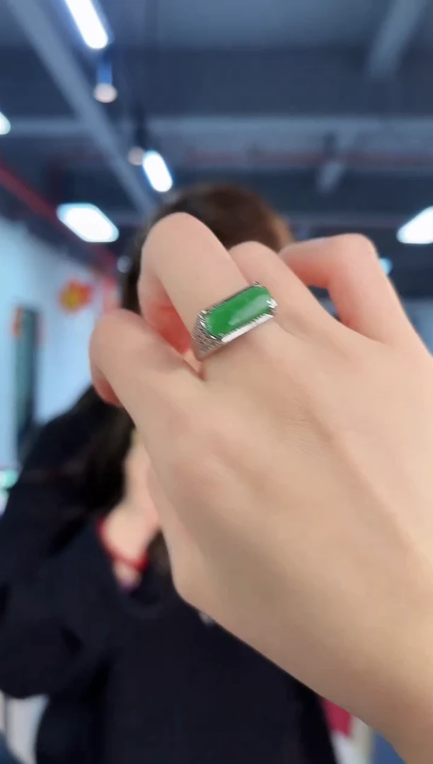 【闪购商品】翡翠戒指未镶嵌缅料A货/支持复检/一件