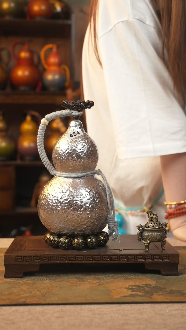 484大漆葫芦一物一拍记葫堂出品不带手串