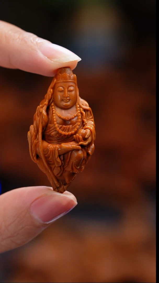 吊坠橄榄核晓***雄 橄榄核