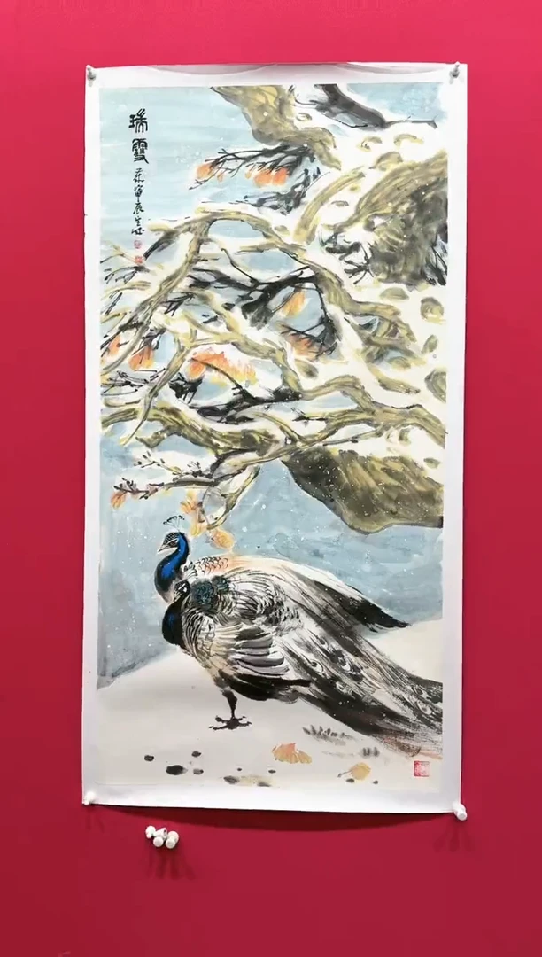 【闪购商品】国画朱定成68*138.......