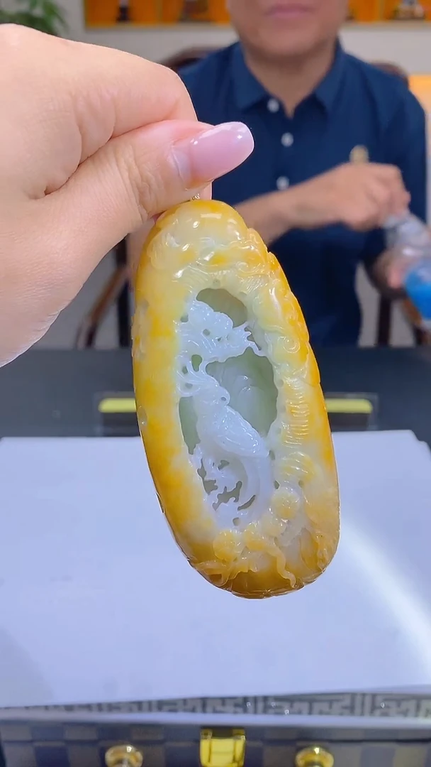 未镶嵌定制翡翠40/0922/W/英明神武