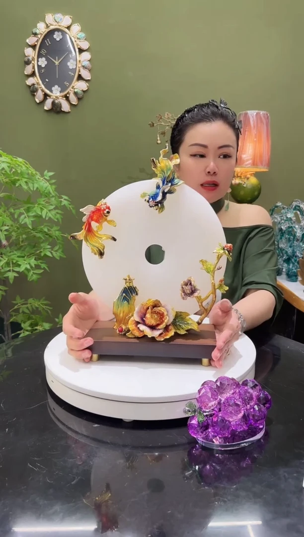 玉天然，金玉满堂平安扣