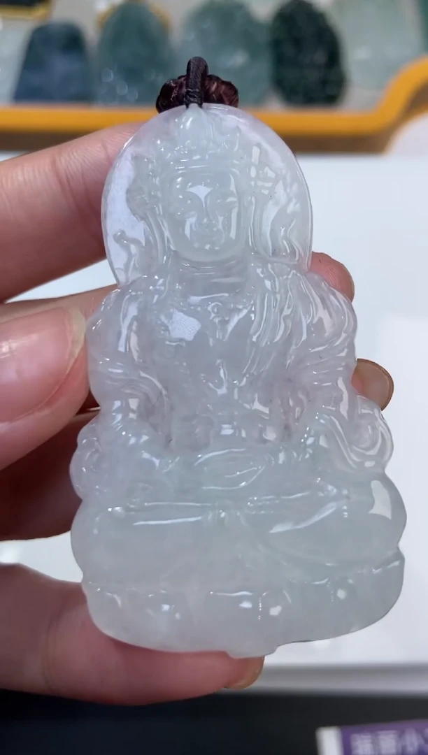 未镶嵌挂件翡翠378370     多人