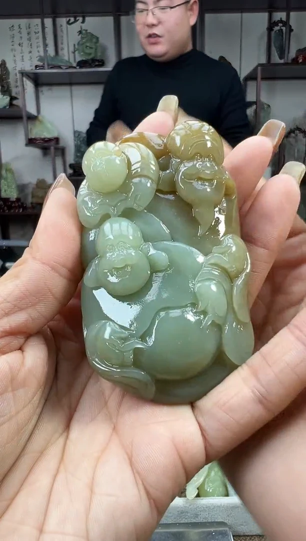 未镶嵌和田玉把件1